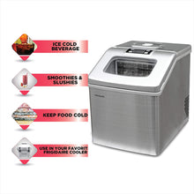 Load image into Gallery viewer, Frigidaire EFIC452 40 Lbs per day Extra Large Clear Maker, Makes Square Ice