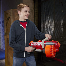 Load image into Gallery viewer, Megalodon Nerf N-Strike Mega Toy Blaster with 20 Official Mega Whistler Darts Includes: Blaster, Drum, 20 Darts, &amp; Instructions