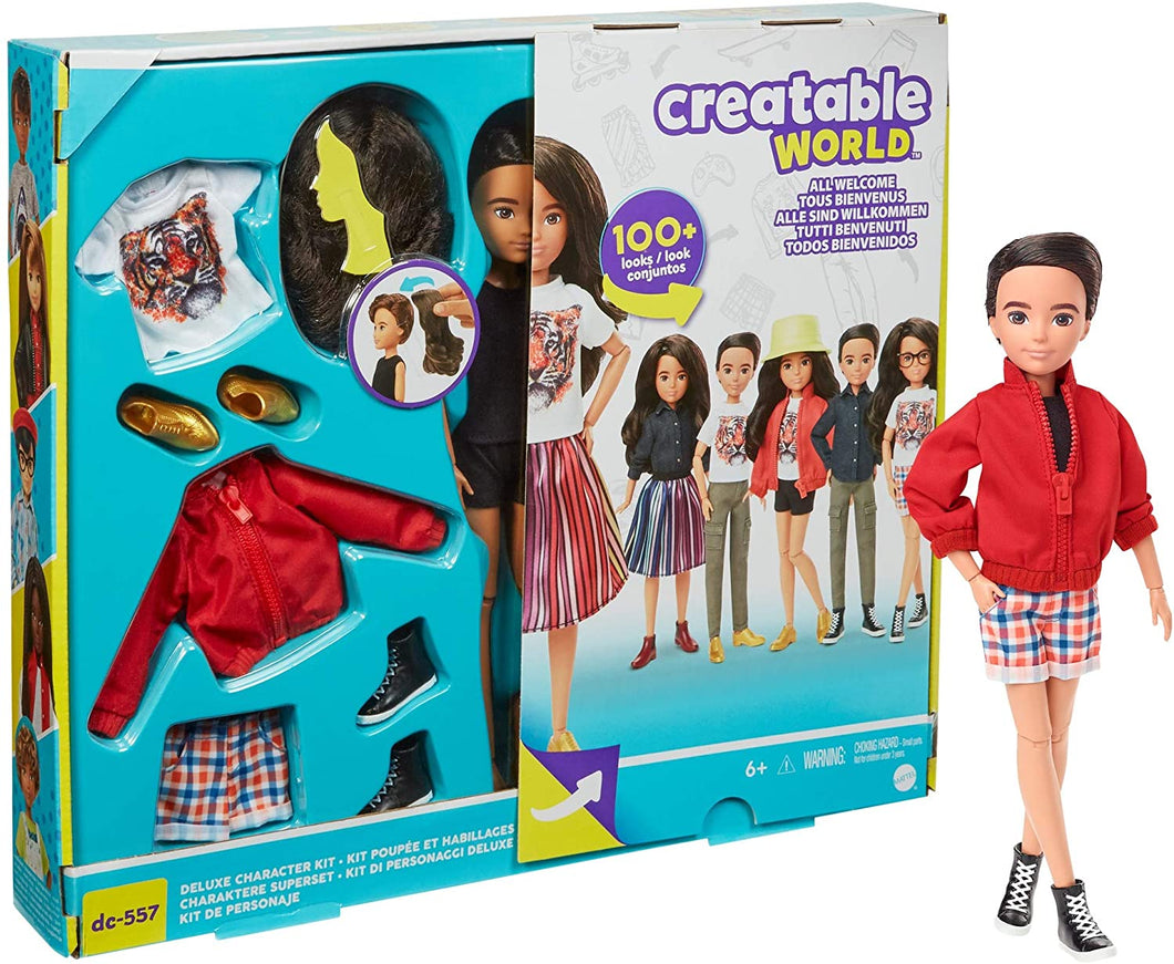 Creatable World Deluxe Character Kit DC-557, Multi (GKV47)