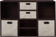 Load image into Gallery viewer, Niche Cubo Deluxe Storage Set With Full and Half Size Cubes and Folding Bins