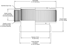 Load image into Gallery viewer, Aura PVC Vent Cap, 10 Inch Diameter