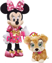 Load image into Gallery viewer, Disney Junior Minnie Mouse Party &amp; Play Pup Feature Plush