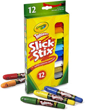 Load image into Gallery viewer, Crayola Twistables Slick Stix Crayons, 12 Count, Oil Pastel Alternative, Ages 3 &amp; Up, Assorted