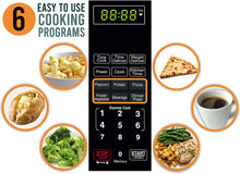Load image into Gallery viewer, Farberware Classic FMO11AHTBKD 1.1 Cubic Foot 1000-Watt Microwave Oven