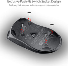 Load image into Gallery viewer, Asus ROG Gladius II Core Wired USB Optical Ergonomic FPS Gaming Mouse Featuring