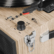Load image into Gallery viewer, Victrola Bluetooth Record Player Stand with 3-Speed Turntable