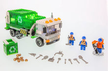 Load image into Gallery viewer, Laser Pegs 18600 Building Blocks Playset, Heroes Series, Recycle Truck