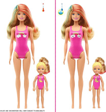 Load image into Gallery viewer, Barbie Color Reveal Set with 50+ Surprises Including 2 Dolls, 3 Pets &amp; 36 Slumber Party-Themed Accessories; Water Reveals Dolls’ &amp; Pets’ Looks &amp; Creates Color Change on Certain Pieces; 28 Mystery Bags