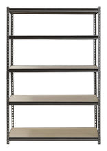 Load image into Gallery viewer, Muscle Rack UR482472PB5PAZ-SV Silver Vein Steel Storage Rack, 5 Adjustable Shelves, 4000 lb. Capacity, 72" Height x 48" Width x 24" Depth