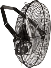 Load image into Gallery viewer, NewAir, WindPro18W, Wall Mounted 18 Inch High-Velocity Industrial Shop Fan with 3 Speed Settings, 3000 CFM,Black