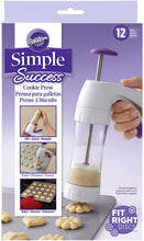 Load image into Gallery viewer, Wilton Simple Success Cookie Press, 13-Piece