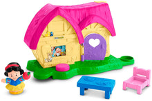 Load image into Gallery viewer, Fisher-Price Little People Disney Princess, Snow White&#39;s Kindness Cottage Playset