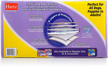 Load image into Gallery viewer, Hartz Home Protection Odor Eliminating Scented Dog Pads, Super Absorbent &amp; Won’t Leak, Lavender Scent, Pad Size &amp; Package Count Varies
