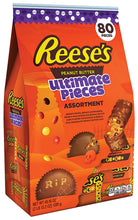 Load image into Gallery viewer, Reese's, Halloween Peanut Butter Ultimate Pieces Assortment, 80 Pieces, 45.16 Oz