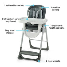 Load image into Gallery viewer, Graco Blossom Convertible High Chair