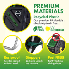 Load image into Gallery viewer, Miracle-Gro Small Composter - Compact Single Chamber Outdoor Garden Compost Bin