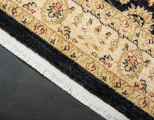 Load image into Gallery viewer, Unique Loom Edinburgh Collection Oriental Traditional French Country Black Area Rug (5' x 8')