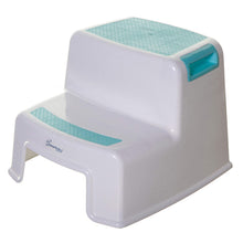 Load image into Gallery viewer, Dreambaby 2-Step Stool - Aqua, White