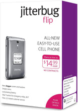 Load image into Gallery viewer, GreatCall Jitterbug Flip Easy-To-Use Cell Phone for Seniors