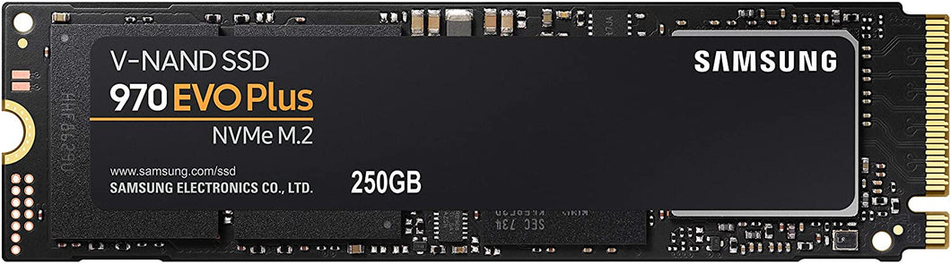 Samsung 970 EVO Plus SSD - M.2 NVMe Interface Internal Solid State Drive with V-NAND Technology (MZ-V7S250B/AM)