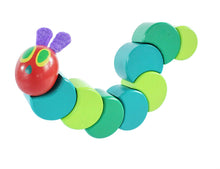 Load image into Gallery viewer, World of Eric Carle, The Very Hungry Caterpillar Wood Grasp and Twist Toy