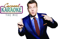Load image into Gallery viewer, Singing Machine Official Carpool Karaoke, The Mic, Bluetooth Microphone for Cars, White (CPK545)