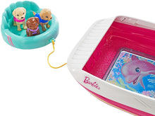 Load image into Gallery viewer, Barbie Dolphin Magic Ocean View Boat with &quot;Glass Bottom,&quot; 3 Puppies, Floating Raft and Accessories