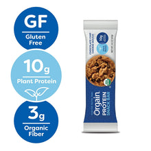 Load image into Gallery viewer, Orgain Organic Plant Based Protein Bar, Chocolate Brownie - Vegan, Gluten Free, Dairy Free, Soy Free, Lactose Free, Kosher, Non-GMO