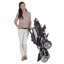 Load image into Gallery viewer, Graco DuoGlider Double Stroller | Lightweight Double Stroller with Tandem Seating, Glacier