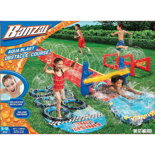 Banzai Aqua Blast Obstacle Course by Banzi