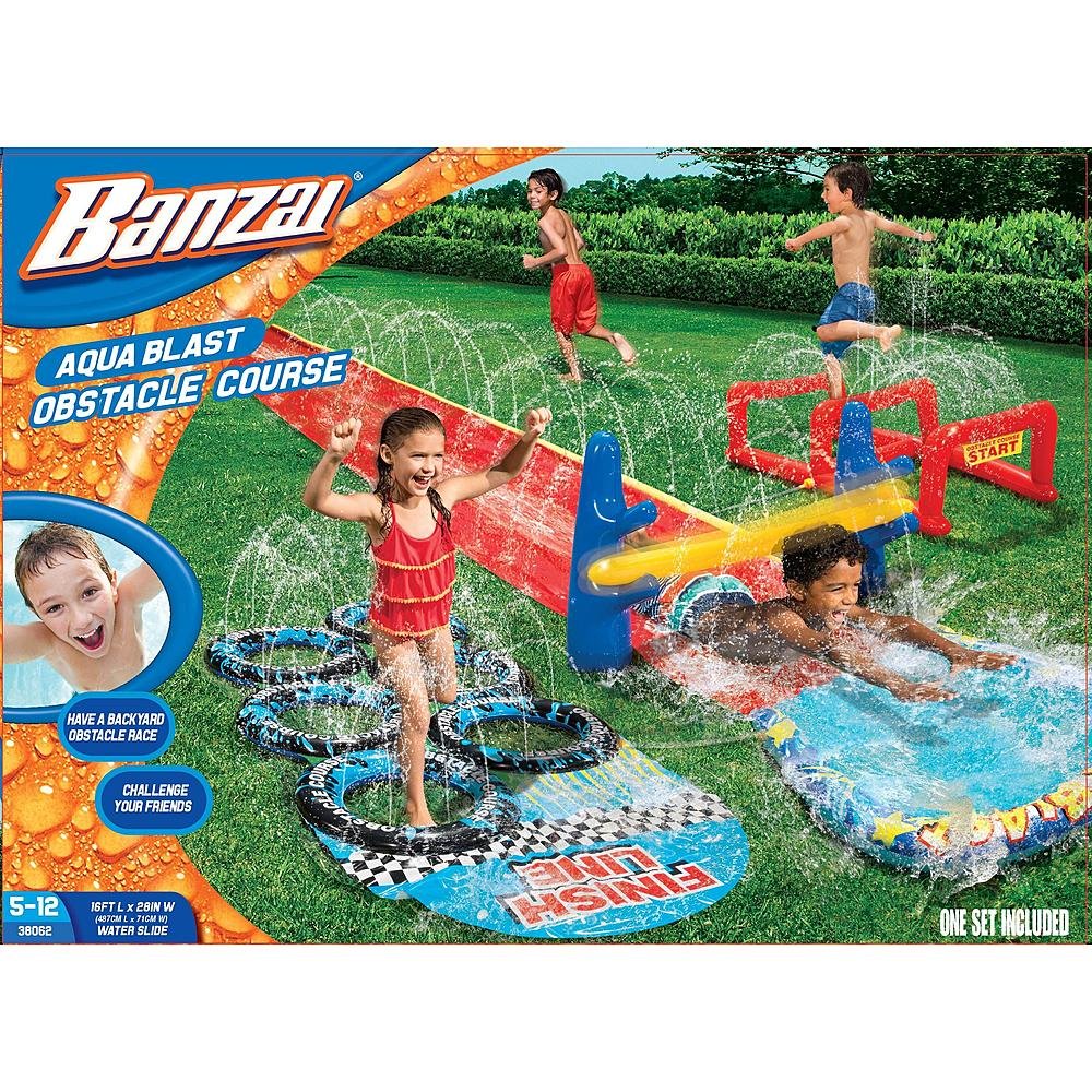Banzai Aqua Blast Obstacle Course by Banzi