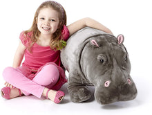Load image into Gallery viewer, Melissa &amp; Doug Giant Hippopotamus