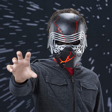 Load image into Gallery viewer, Star Wars: The Rise of Skywalker Supreme Leader Kylo Ren Force Rage Electronic Mask for Kids Role-Play &amp; Costume Dress Up, Brown
