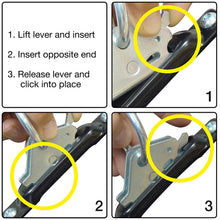 Load image into Gallery viewer, SNAPLOCS RING 2 PACK connects rope and hook straps to SNAPLOCS and E-Track