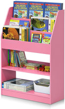 Load image into Gallery viewer, FURINNO FR16118LB Kidkanac Magazine/Bookshelf with Toy Storage