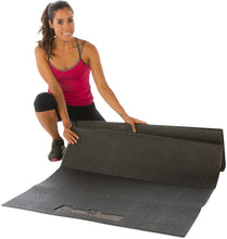 Load image into Gallery viewer, Fitness Reality Water-Resistant Folding Exercise Equipment Mat (79&quot; x 35.4&quot;), Black, 2950