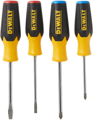 DEWALT Screwdriver Set, 4 Piece (DWHT62512) , Black