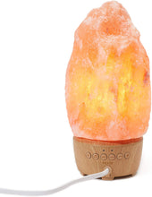 Load image into Gallery viewer, iHome Zenergy Salt Rock Lamp Meditative Light and Sound Therapy Genuine Himalayan Salt Lamp Speaker, Anti Anxiety, Stress Relief, Calming, Soothing, Sleep Easy, Lamp Night Light