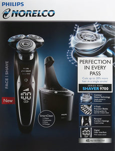 Philips Norelco Electric Shaver 9700, S9721/84 Standard packaging