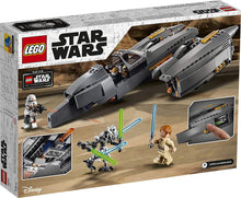 Load image into Gallery viewer, LEGO Star Wars: Revenge of The Sith General Grievous’s Starfighter 75286 Spacecraft Set with General Grievous, OBI-Wan Kenobi and Airborne Clone Trooper Minifigures, New 2020 (487 Pieces)