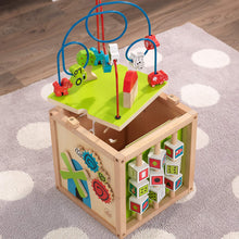 Load image into Gallery viewer, KidKraft Bead Maze Cube Multi, 10.6 x 10.5 x 19.6