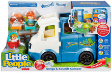 Load image into Gallery viewer, Fisher-Price Little People Songs &amp; Sounds Camper
