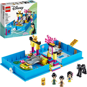 LEGO Disney Mulan’s Storybook Adventures 43174 Creative Building Kit, New 2020 (124 Pieces)