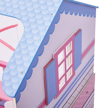 Load image into Gallery viewer, Olivia's Little World - All in One 16-18 inch Baby Doll Wooden Nursery Center - Double Sided Dollhouse for Baby Dolls with Swings - Multi- Functional Changing Station, Unicorn White/Pink/Blue
