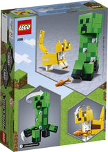 Load image into Gallery viewer, LEGO Minecraft Creeper BigFig and Ocelot Characters 21156 Buildable Toy Minecraft Figure Gift Set for Play and Decoration, New 2020 (184 Pieces)