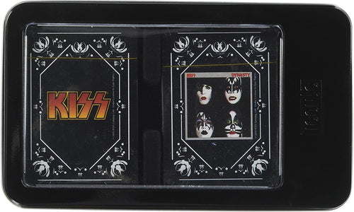 Iconic Concepts Kiss Dynasty Double Deck Casino Grade Playing Cards and Dice Standard