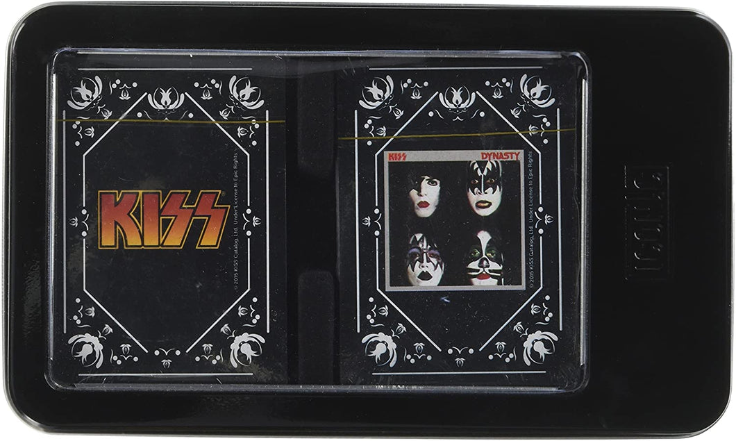 Iconic Concepts Kiss Dynasty Double Deck Casino Grade Playing Cards and Dice Standard