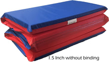 Load image into Gallery viewer, KinderMat 1 inch Basic Rest Mat - 4 Section (1 Inch Thick, No Binding)