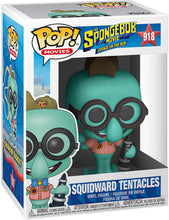 Load image into Gallery viewer, Squidward Tentacles: Funk o Pop! Animation Vinyl Figure Bundle with 1 Compatible 'ToysDiva' Graphic Protector (918 - 47164 - B)