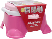 Load image into Gallery viewer, Fisher-Price Stepstool Potty, Pink Princess